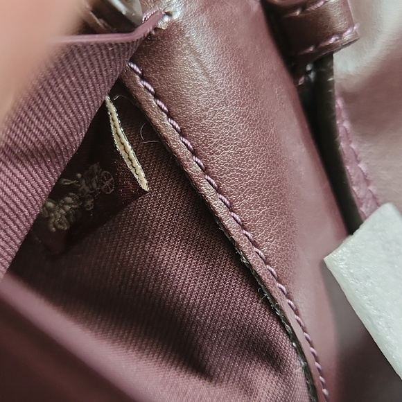 Beautiful NWT Coach Victorian Floral Hayden Berry Foldover Crossbody Clutch 🌺♥️ - Picture 15 of 17